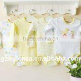 Mom and Bab 2012 Sping Baby Romper 100% Cotton Embroider Long Sleeve Bodysuit thumbnail-1