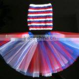 2014 Wholesale Clothing Baby Girls Tutu Skirt Sets for the Fourth of July thumbnail-1