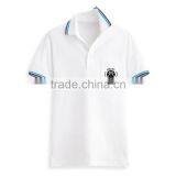 High Quality Pocket Design Custom Collar Combination Free Sample Cotton Golf Polo Shirt thumbnail-6