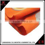 Orange Printed Good Quality Polyester Square Scarf thumbnail-4