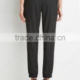 Classic Unlined Elasticized Waist Jogger Pants Wholesale Women Pants thumbnail-3