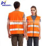 Class 2 Safety Reflective Surveyor Vests With Led Light thumbnail-5