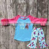 2017 Fall Boutique Outfits Troll Cartoon Character Designs Toddler Clothing Sets Child Wears Clothes thumbnail-2