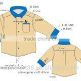 Latest Fashion Design Custom Embroidery Child Shirt thumbnail-1