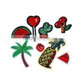 Fabric Iron On Patches At Random Fruit Cactus Custom Logo Patch thumbnail-1