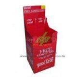 Custom Red Supermarket Point of Purchase Cardboard Dump Bins Displays Shelving thumbnail-1