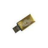 Metal USB Flash Drives , Metallic High Speed USB 2.0 Flash Stick