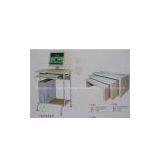 Wood Computure Desk & Chair thumbnail-1