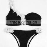 One Shoulder Bathing Suit 2017 Oem Custom Bikini Swimwear thumbnail-2