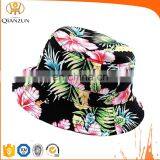 Blank Floral Cotton Bucket Hat Boonie Bucket Hats/caps thumbnail-2