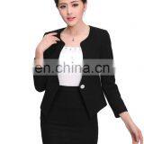 OEM & ODM Service Women Office Suits Skirt Suit Set 2 Pcs From Jiangxi thumbnail-4