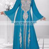 ELEGANT Moroccan Arabian Caftan Dress Islamic Dress for Women thumbnail-1