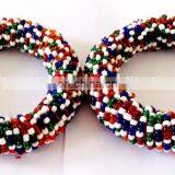 Tribal Bangles-Pearl Beaded Bangles-Fashion Wear Pearl Bracelet-Beach Wear Bangles-traditional Pearl Beaded Bangles thumbnail-2