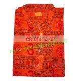 Full Sleeve Long Yoga Kurta in Cotton, Size : Chest 120 x Height 104 x Sleeve 59.5 Centimeters. thumbnail-3