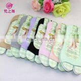 Multi-color Cotton Women Sport Belly Dance Ankle Socks With Wearproof Silica Gel P-9065 thumbnail-2