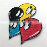 High quality custom iron on embroidery patch for clothing