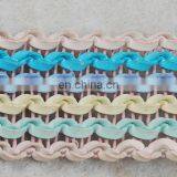 Fantastic Colorway Wave Leather Tape/ladder pu Trims for Accessories thumbnail-5