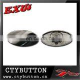 CTY-SO(340) Acrylic Stone Metal Button