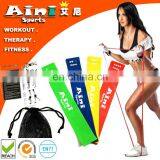 China Wholesale Top Grade Custom Logo Color Weight Competition Resistance Loop Bands,Crossfit Exercise Fitness Loop Bands thumbnail-1