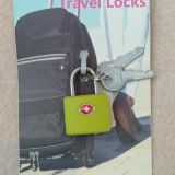 Travel lock with key