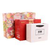 High End Paper Pink Shopping Package Bag thumbnail-5