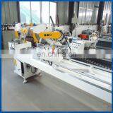 PVC Window Making Machine / Double Head Cutting Saw Equipment for UPVC Windows Door