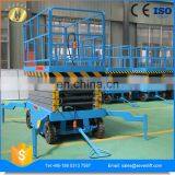 SevenLift Hydraulic Foot Pump Scissor Lift Table Elevator With Wheels thumbnail-6