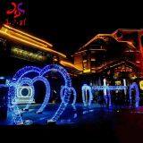 Outdoor Waterproof IP65 Sailboat LED Light 3D Sculpture Motif Lights thumbnail-5