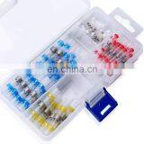 Hampool 120 штук изолированных стыковых зажимов для проводов с термоусаживающейся паяющей втулкой