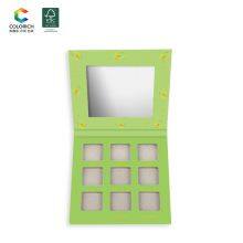 Chrome Eyeshadow Palette Custom Logo Empty Magnetic Eyeshadow Folding Packaging Case Wholesale Private Label Eyeshadow Palette thumbnail-4