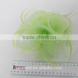 Wholesale Hair Accessories HairClip Flower With Feather Fascinator on Band thumbnail-5