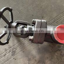 BS5352 1500lb HIGH PRESSURE GLOBE VALVE FORGED STEEL VALVE BUTT WELD CONNECTION BOLT BONNET TYPE thumbnail-3