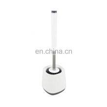 Top Quality Household TPR Brush Head Cleaning Toilet Brush With Long Holder Powder Coating Silicone Cleaning Toilet Brush