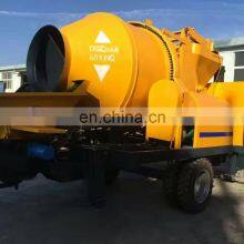 Best Quality Portable Diesel / Electric Concrete Mixer Mixing Machine With Pump Price thumbnail-3