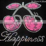 Rhinestone Apple Transfer Design /heat Transfer /rhinestone Motif /