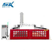 3000*4000mm Split Table 3 Aais 4 Axis CNC Foam Wood MDF Engraving Cutting Router Machine thumbnail-3