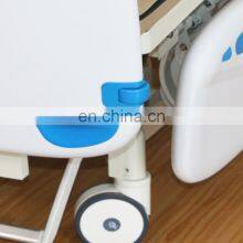 Adjustable 3 Function Good Quality Hot Sale Factory Price Manual Hospital Bed Medical With Three Cranks for Sale thumbnail-5