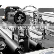 UT21 CE Approved Automatic PP Non Woven Fabric Wine Gift Bag Making Machine, 3D Nonwoven Carrier Bag Forming Equipment thumbnail-5