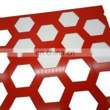 2022 Hot Sale Hexagonal Perforated Metal Sheet Perforated Metal Mesh for Facade Cladding