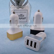 New fast USB car charger adapter quick charge 3 USB car charging  Mobile Phone USB Qc3.0 laptop car charger