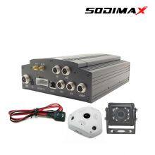 4CH Taxi Safety Camera G-Sensor HDD Mobile DVR 3G Wifi Alarm Black Box HDD MDVR thumbnail-3