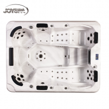 Joyspa JY8002 Acrylic Hot Tub With Massage Jets Imported Acrylic Bathtub for Comfort and Relaxation Ice Bathtub Accessory