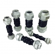 High Quality EPDM Rubber Flexible Joint Thread Connected Pipe Coupling Sphere Rubber Joints thumbnail-1