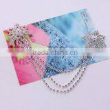 Wholesale Custome Jewelry Clear Crystal Flower Hair Accessory thumbnail-4