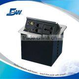 BW-T651 Multimedia Connection Panel Desk VGA/Pop Up Power Socket For Meeting Table thumbnail-2