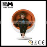 Hot Sell Fiberglass Ball Swivel Child Chair thumbnail-1