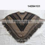 2015 New Design Winter Warm Cloak Women Shawl Scarf T Show Pashmina Shawl w Tassels thumbnail-3