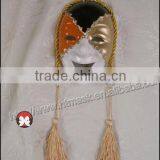 Wholesale Full Face Party Dance Mask Decoration Mask Paper Clown Party Sling Mask