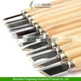12 Piece Wood Carving Carvers Working Chisel Hand Tool Set WoodWorking Chisels