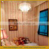 Simple Design Modern Led Bed Room and Living Room Chandelier With Clear Glass Shade thumbnail-1